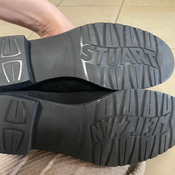 Stuart Weitzman 5050 Black Over the Knee Boots - Picture 5 of 13